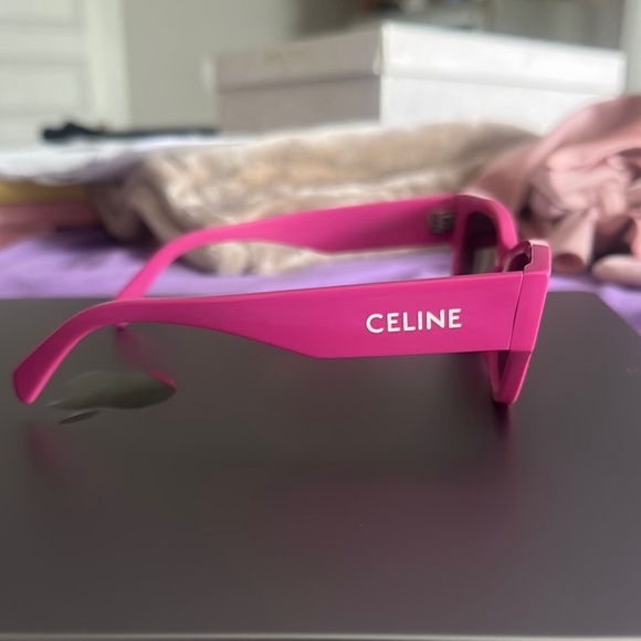 Celine Pink Sunglasses with White Case - Picture 6 of 6